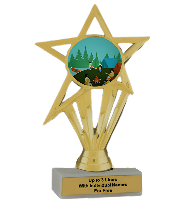 Budget Camping Insert Trophy