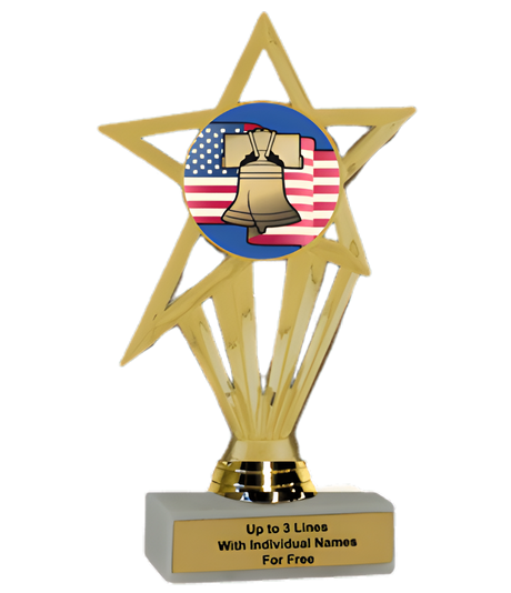 Economy Participation Insert Trophy - Citizenship Excellence
