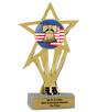 Economy Participation Insert Trophy - Citizenship Excellence