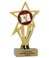 Economy Participation Insert Trophy - Coach