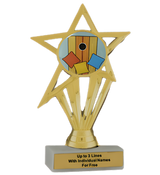 Budget Cornhole Insert Trophy