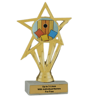 Budget Cornhole Insert Trophy