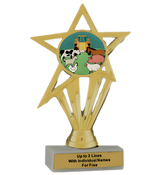 Budget County Fair Insert Trophy