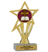 Budget Religious Cross Insert Trophy