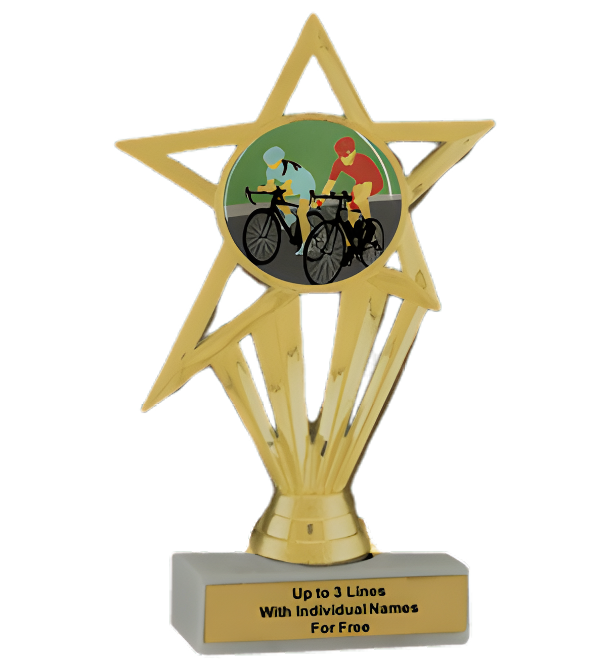 Budget Cycling Insert Trophy