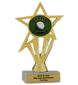 Budget Golf Insert Trophy