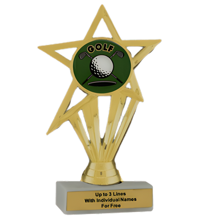 Budget Golf Insert Trophy