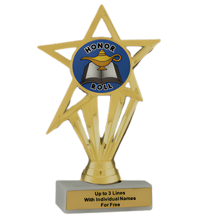 Budget Honor Roll Insert Trophy