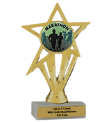 Budget Marathon Insert Trophy