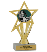 Budget Music Insert Trophy