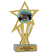 Budget Pistol Shooting Insert Trophy