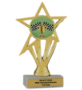 Budget Racing Insert Trophy