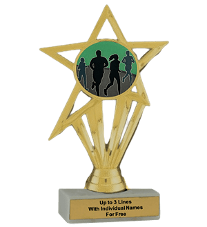 Budget Running Insert Trophy