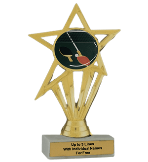 Budget Table Tennis Insert Trophy