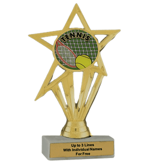 Budget Tennis Insert Trophy
