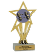 Economy Participation Insert Trophy - Weightlifting Excellence
