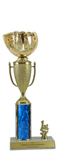 Elite Baseball Glove 1st, 2nd and 3rd Place Award Cup & Column Trophy