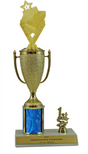 Elite Cornhole 1st, 2nd and 3rd Place Award Cup & Column Trophy