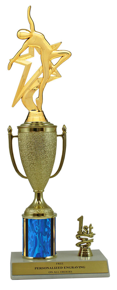 Elite 1st, 2nd and 3rd Place Award Cup & Column Trophy