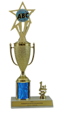 Elite Spelling 1st, 2nd and 3rd Place Award Cup & Column Insert Trophy