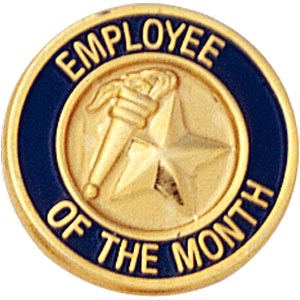 Employee of the Month Pins