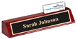 Desk Sign with Business Card Holder