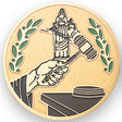 Justice Medal Insert (Etched)