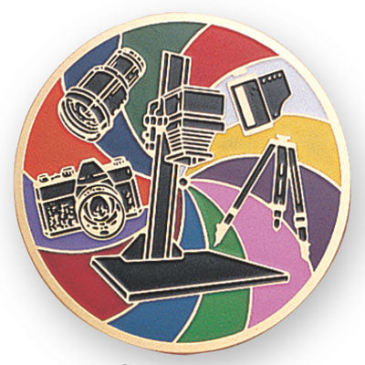 Etched Photography Medal Insert