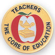 Teachers The Core Of Education Medal Insert (Etched)