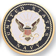 Etched United States Navy Medal Insert (Etched, 518210)