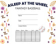 Baseball: Asleep at the Wheel Certificate - Free Template