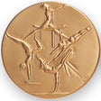 Girls' Gymnastics "All-Events" Litho Medal Insert