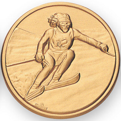 Ski Racing (Female) Litho Medal Insert