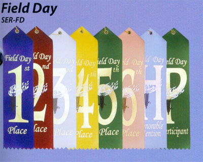 Field Day Award Ribbon
