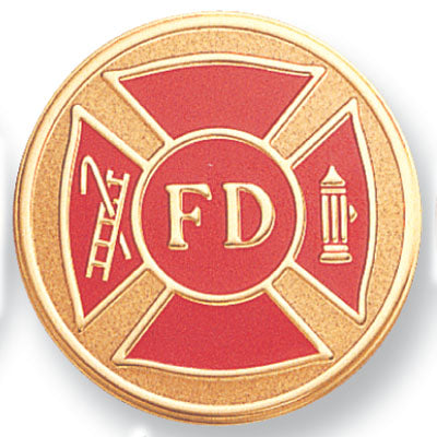 Fire Department (49919) Litho Medal Insert
