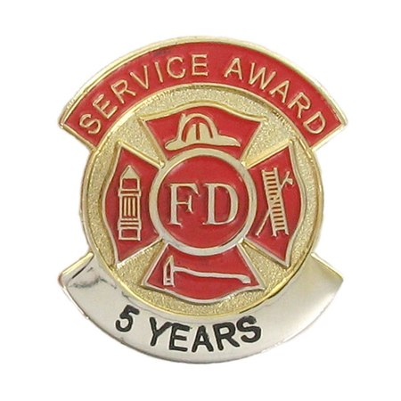 Fire Department Service Pins