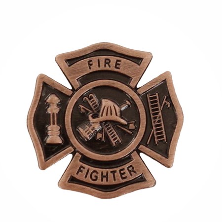 Firefighter Maltese Cross Pin