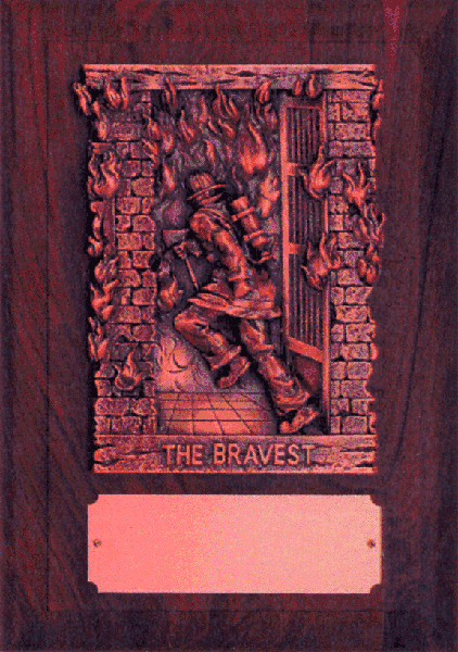 Firefighter Plaque