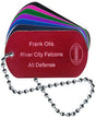 Football Dog Tags