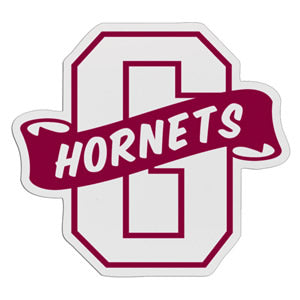 G-Shaped Mascot Badge with Choice of Back