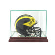 Glass Mini Helmet Display Case