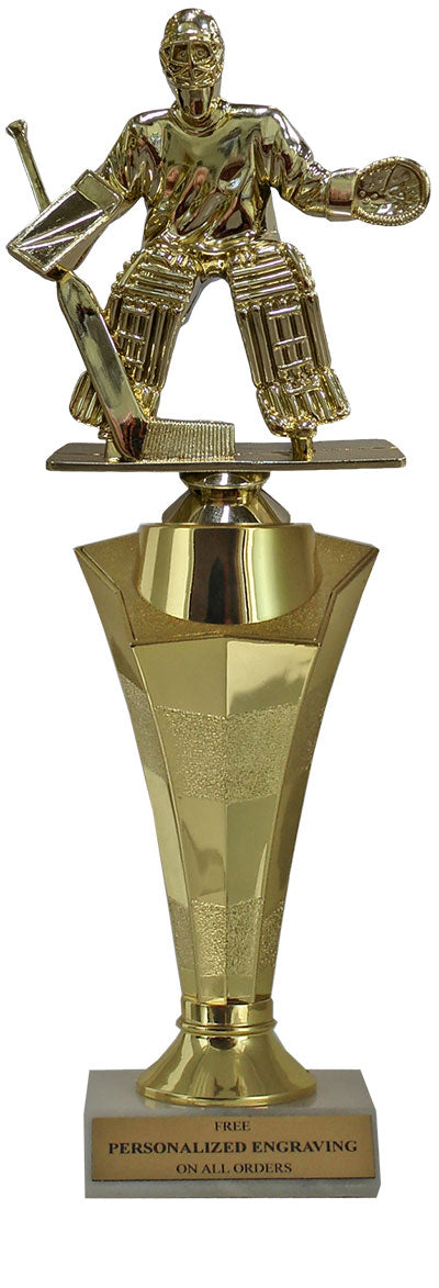 Goalie Star Column Trophy