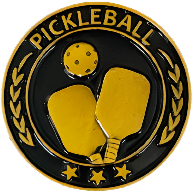 Pickleball Premium Lapel Pin