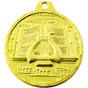1 1/2" Music Design Medal