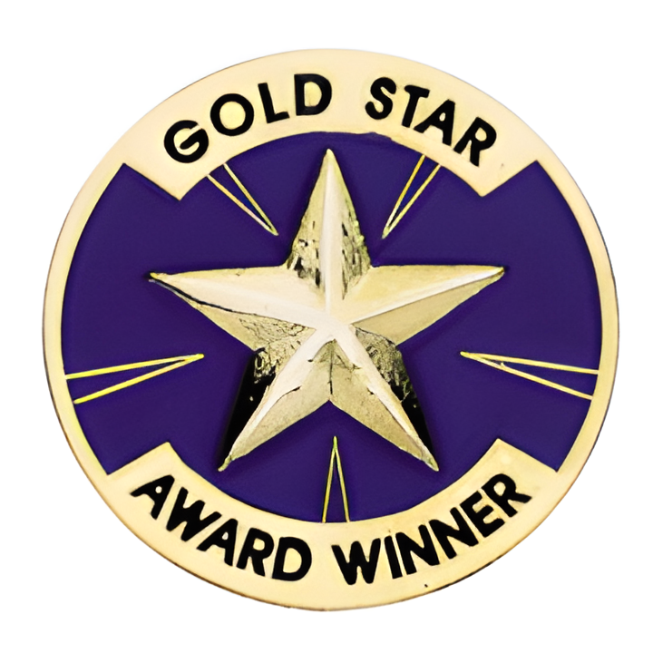 Award Winner Pin