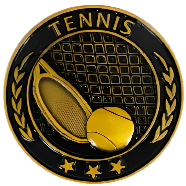 Tennis Premium Lapel Pin