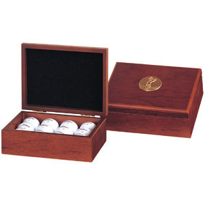 Golf Ball Gift Box with Engraving Plate