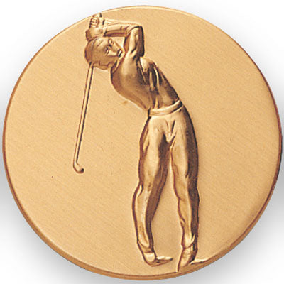 Golf Male (505941) Litho Medal Insert