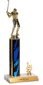 Golf 1st, 2nd and 3rd Place Trophy