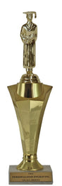 Graduate Star Column Trophy